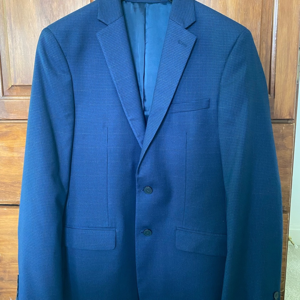 Blue Van Heusen Suit Jacket